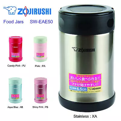 Zojirushi SW-EAE50-XA Stainless Steel Food Jar 500ml / 0.5L - Stainless Steel • $65