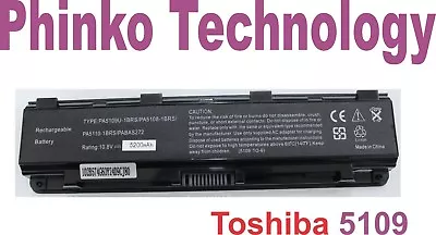 5200mah Laptop Battery For TOSHIBA Satellite PA5024U-1BRS PABAS260 C850 C850D AU • $49.50