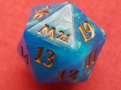 Magic The Gathering 2021 CORE SET M21 BUNDLE BLUE D20 DICE • $22.50