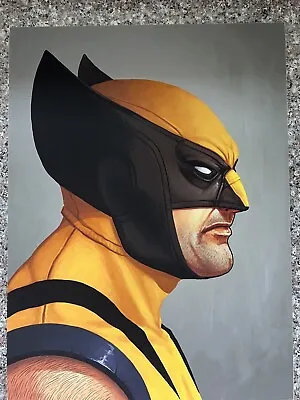 Mike Mitchell Art Print Wolverine Mondo  12x16 • $180