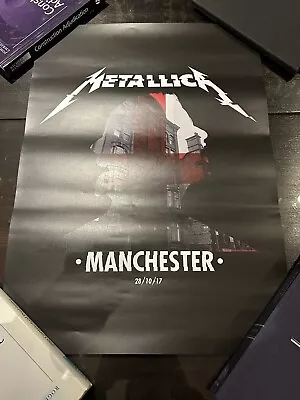 Rare Metallica Tour Poster - Manchester 28.10.17 • £179