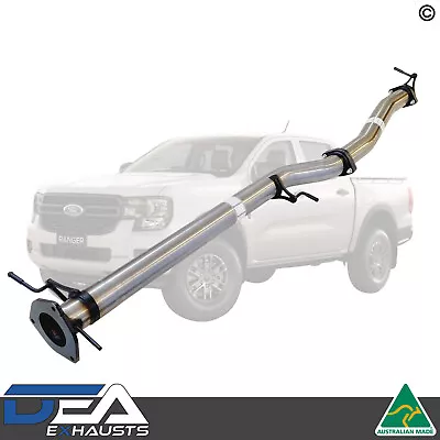 3  DPF Back Stainless Exhaust With Pipe Diff Dump Exit For Ranger 3L 2022 On • $780