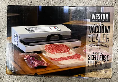 $340 • Buy Weston Pro-2100 Vacuum Sealer - White (65-0101)