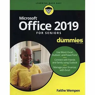 Office 2019 For Seniors For Dummies - Paperback / Softback NEW Wempen Faithe 19 • £18.56