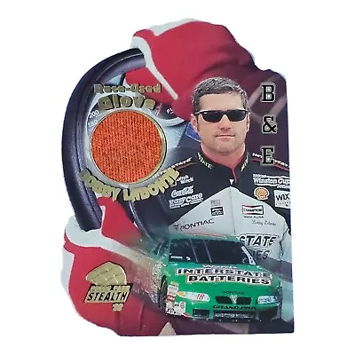 1998 Press Pass Stealth Race Used Glove NASCAR Bobby Labonte #'d 1/205 • $25