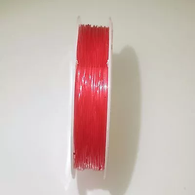 £2.30 • Buy Elastic Stretchy Beading Thread Cord Bracelet String For Jewellery Red 0.8mm 