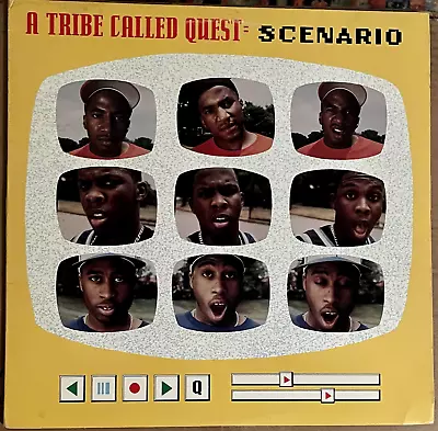 A Tribe Called Quest ‎– Scenario - 12  SINGLE RECORD - 1992 -01241-42056-1 - VG+ • $28