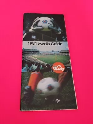 Vintage 1981 NASL Minnesota Kicks Media Guide Rare Piece • $36.80