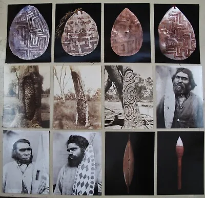 12 X ABORIGINAL POST CARDS  14cm X 10.5cm • $29