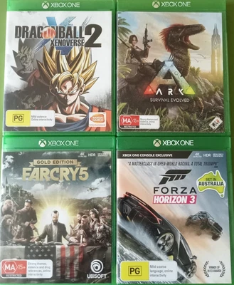 $12.50 • Buy Xbox One Game Bundle X4 PAL Incl Dragonball Xenoverse 2