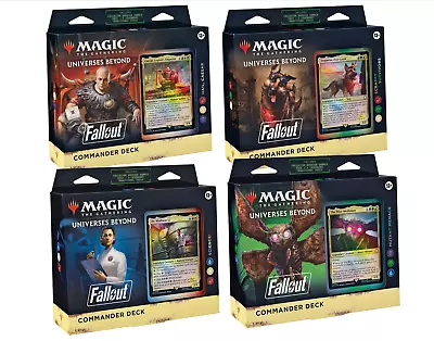 MTG Fallout - Commander Deck Display - Free Postage! • $325