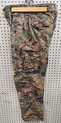 Genuine USMC Woodland MARPAT Frog Combat Trouser Medium Long Flame Resistant • $99.99