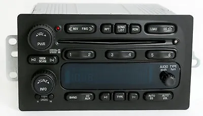 GMC Chevy Truck Van 2005-2009 Radio AM FM 6 Disc CD Player 15234935 • $305