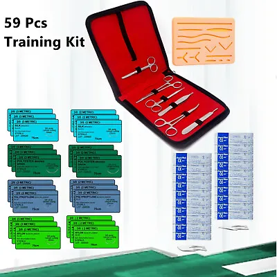 Complete Suture Practice Kit Suture Training Nurse Veterinarians Medical Student • $29.99