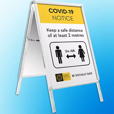 Pavement Sign - A Board - Snapframe Style  • £57.95