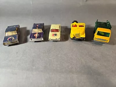 Vintage MATCHBOX  Lot Of Assorted Vehicles • $6