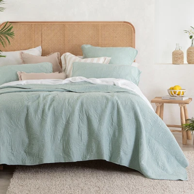 $58.97 • Buy New Habitat Callie Palm Coverlet Set