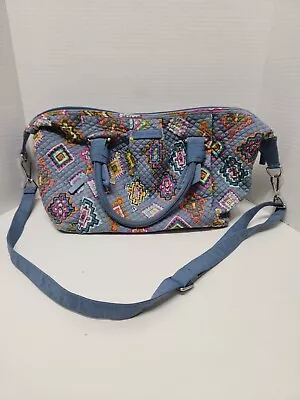 Vera Bradley Hadley Satchel Duffle Bag Purse Painted Medallions  • $11.40