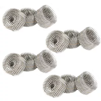 2-1/2 ×0.09  Ring Shank 15 Degree Wire Coil Stainless Steel Siding Nail 3600Pack • $78.57