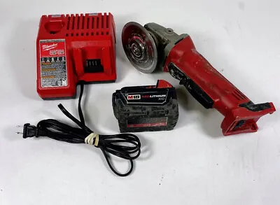 Milwaukee 2680-20 M18 18V Cordless 4-1/2  Grinder W/ 3.0Ah Battery & Charger • $125