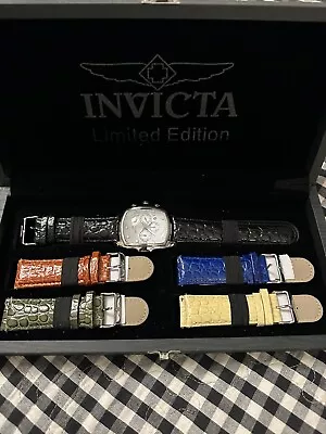Invicta Special Edition Lupah 14290 Designer Wristwatch 5 Bands Set TimepieceNIB • $120