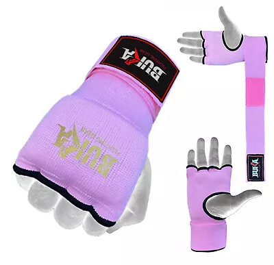 BUKA™ Gel Padded Inner Gloves With Hand Wraps MMA Muay Thai Boxing Fight PAIR  • $8.99