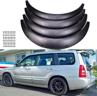 4X For Subaru Forester SG 4.5  Fender Flares Extra Wide Mudguard Wheel Arch Body • $69.19