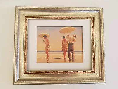 £17.99 • Buy Jack Vettriano SILVER Chunky Framed Mad Dogs Picture 