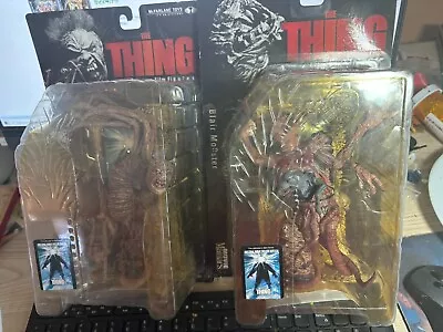 McFarlane John Carpenter's THE THING- BLAIR & NORRIS (2) Movie Maniac Figure LOT • $239.49