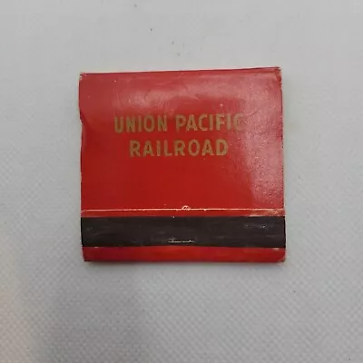 Union Pacific Railroad Matchbook Red Match Box Vintage Matches  • $12.88