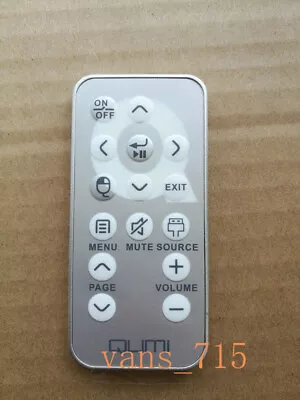 New Original Vivitek Projector QUMI Q5 Q2 Q7 Remote Control • $18.50