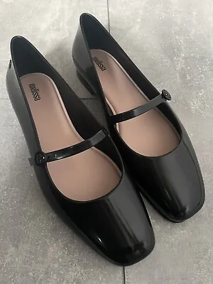 Melissa Believe Black Shoes Size 41 42 • £27