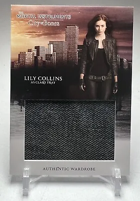 2013 Leaf The Mortal Instruments Lily Collins Clary Fray Wardrobe Card • $69.98