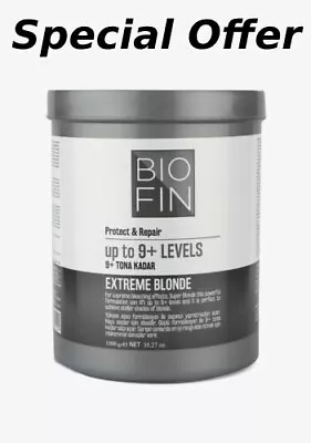 Biofin Protect And Repair   9+ Level Hair Bleaching  (white) 1KG Large Tub • £14.99