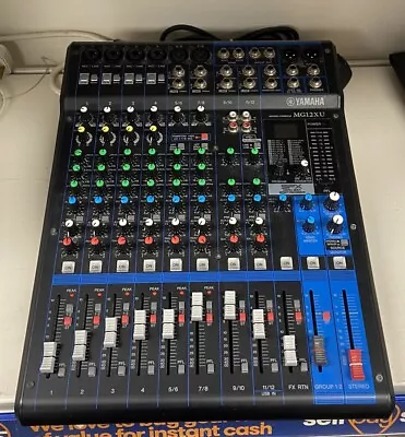 Yamaha Mg12xu Analogue Mixer • £87