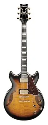 Ibanez AM93QM Hollowbody Guitar Antique Yellow Sunburst • $699.99