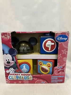 Disney’s Mickey Mouse Clubhouse Activity Story Blocks. Toddlers Play Set • $12.99