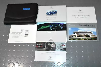 2002 Mercedes Benz C230 C 230 SportsCoupe C Class Owners Manual - SET • $17.99