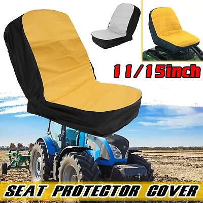 $31.99 • Buy Seat Cover Ride On Lawn Mower Seat Cover Large Lawn Farm Waterproof JOHN DEERE