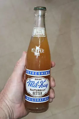 Macon Ga Mil Kay Soda  Bottle 10 Oz Acl Scarce Full • $24.99