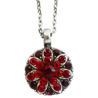 MARIANA Guardian Angel LADY IN RED SIAM Reversible Crystal Necklace GREAT GIFT • $74