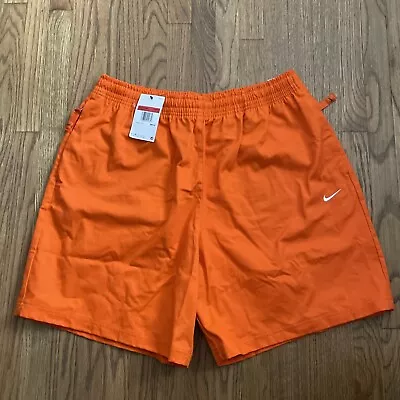 Nike Loose Fit Unisex Skateboarding Athletic Shorts Orange DV9069-819 Size L NWT • $36