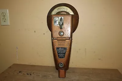 Vintage 1950's Duncan Miller 60 5c 10c 25c Coin Operated Parking Meter WORKS • $85