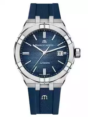 Maurice Lacroix Aikon Automatic 42mm Blue Clous De Paris Dial AI6008-SS000-430-4 • $1575