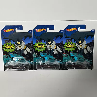 Hot Wheels Batman Classic TV Series Batmobile Lot Of 3 • $12