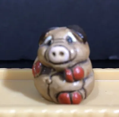 £5.38 • Buy 1” Brown Miniature Pig Mini Red Piglet Hog