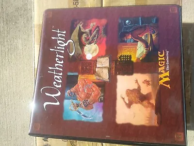 Magic The Gathering Weatherlight 3-Ring Card Binder Ultra Pro • $150