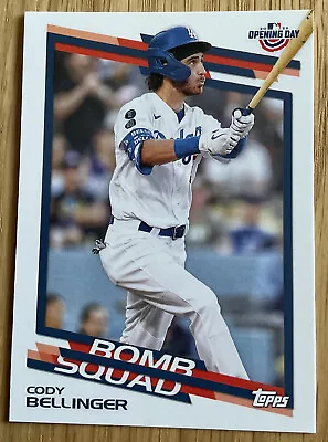 Topps MLB Opening Day 2022 Bomb Squad CODY BELLINGER #BS-21 Trading Card • £0.99