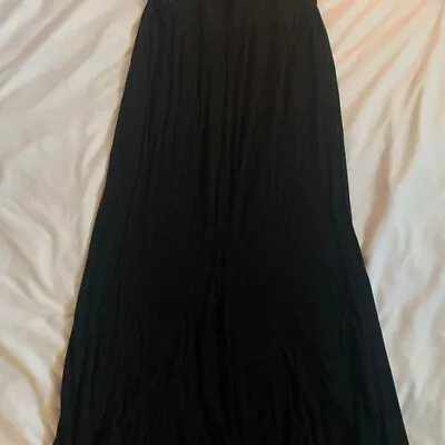 Liz Lange Maternity Target Black Soft Long Maxi Skirt XS • £6.75