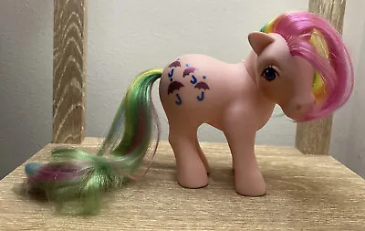 Vintage My Little Pony G1 Parasol Rainbow Pony 1983 Figure Toy Umbrella BB16C • $15.99